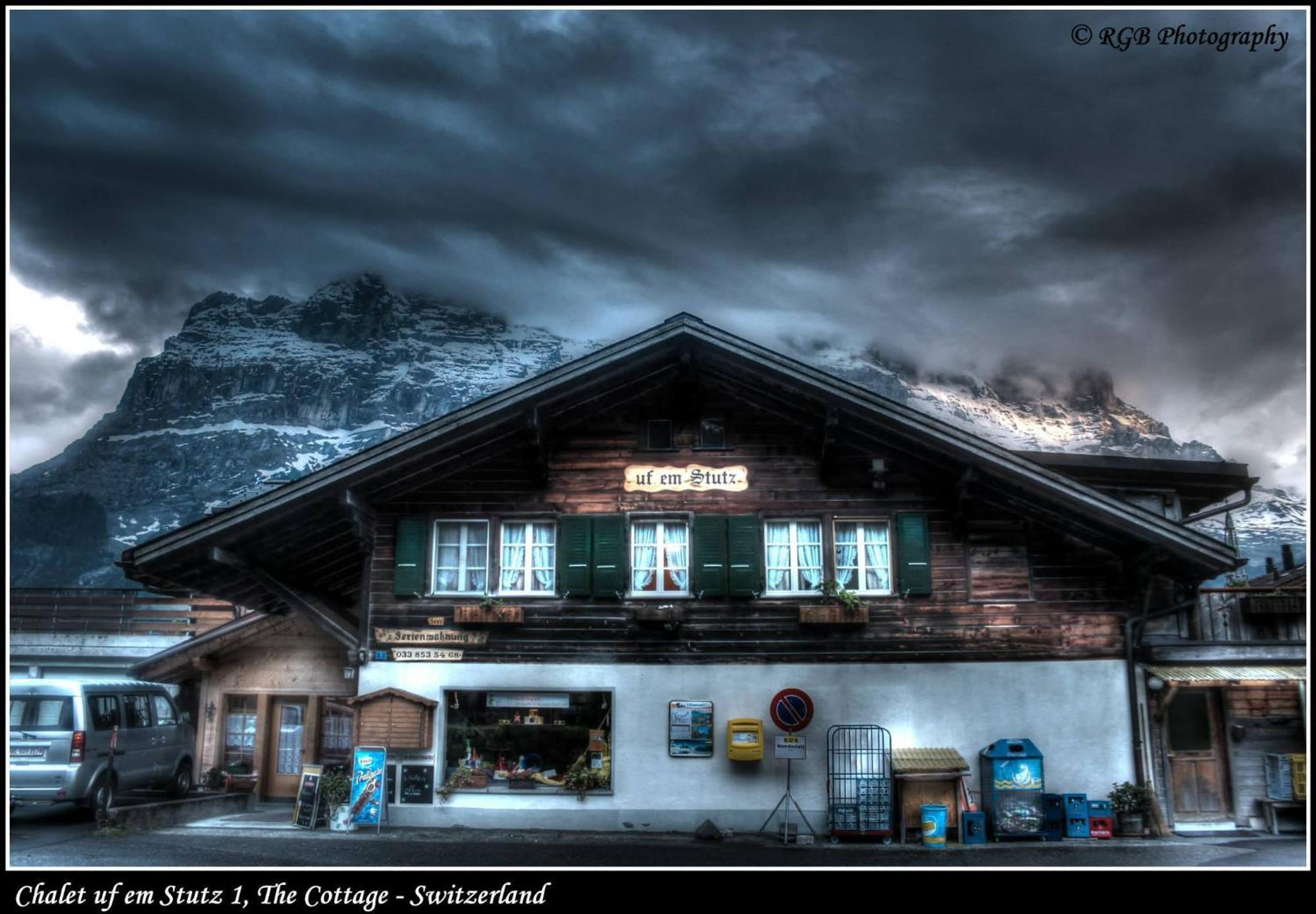 Ferienwohnung Chalet uf em Stutz 1 Grindelwald Exterior foto